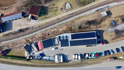 Industrie Photovoltaikanlage iKratos