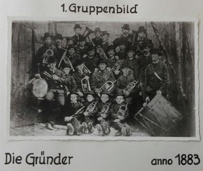Gründungsbild 1883 TMK Pöndorf