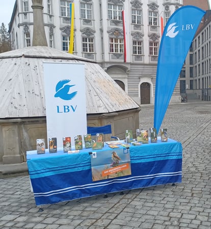 LBV-Stand bei Veranstaltung. Foto: Hermann Kunze