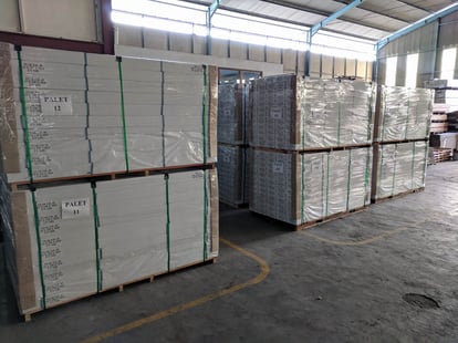 andwood アンドウッド 新潟 無垢フローリング チーク 梱包を終わって