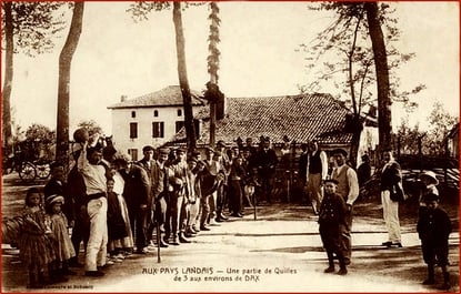 Orthe, landes, aquitaine, peyrehorade, sud ouest, quille, boule, rampeau