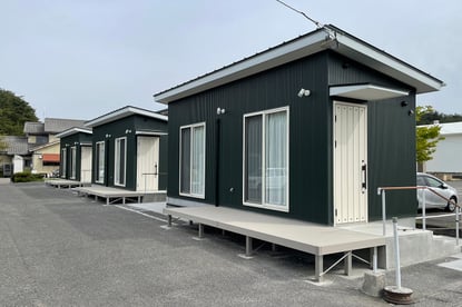 〈柔軟な部屋割りを可能にする ますがた荘の別館〉