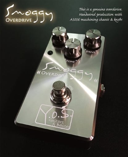 Y.O.Sギター工房 Smoggy Overdrive 美品 EFFECTOR : エフェクター - 静岡のY.O.S.ギター工房 オーダーメイド