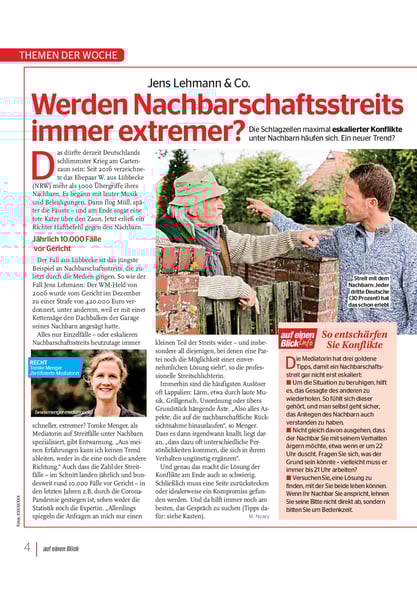 "auf einen Blick" Nr. 6 vom 01.02.2024