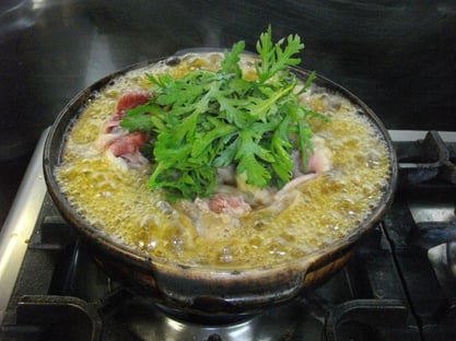 うどん屋はんなりやのお品書き