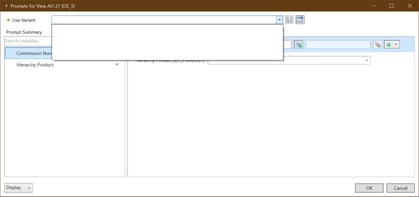 Default Value UseQueryVariantsForViews