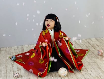 十二単体験　子ども