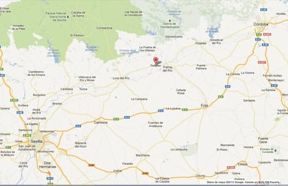 Localización de Peñaflor