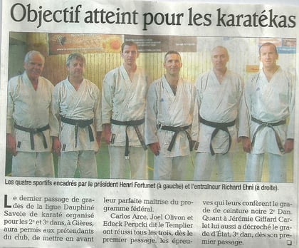 passage 2et 3ème dan