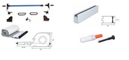 Accesorio para mosquitera enrrollable