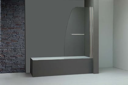 Mampara frontal de una hoja pivotante