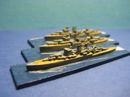 HMS Exeter - HMS Achilles - HMS Ajax