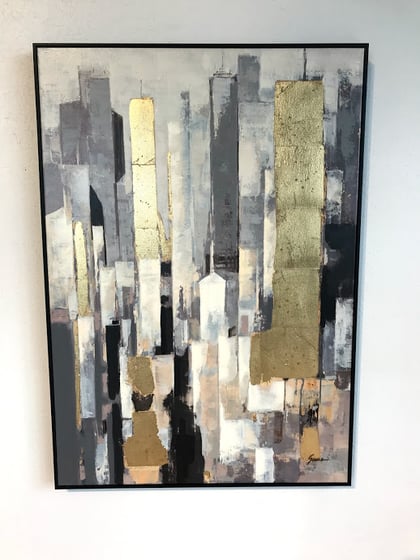 絵　キャンバスアート　抽象画　東京デザインセンター　栃木県家具　鹿沼市　東京インテリア　ショールーム