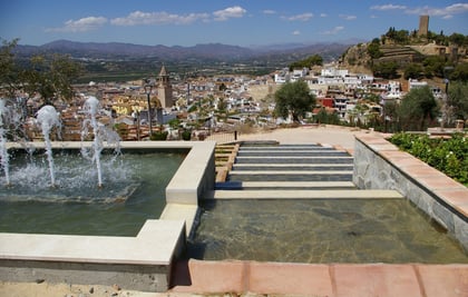 Fuente ornamental velez malaga 