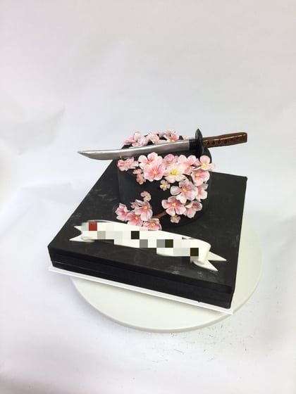 侍ケーキ🏯🌸samurai cake