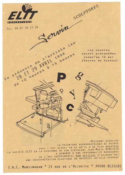 Exposition SERVIN Société ELIT Béziers