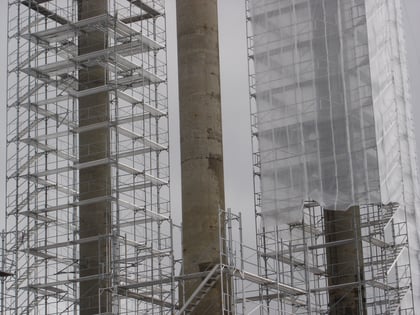 Restoration of AAR-damaged power pylons in Lago di Santa Maria (Lucomagno)