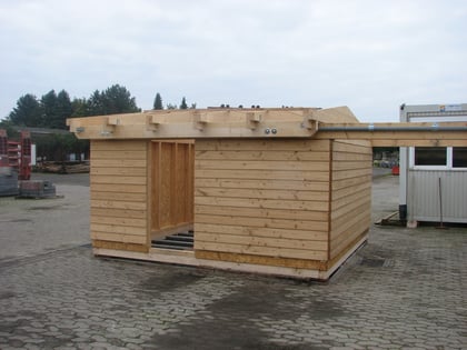 Sternwarte im "Rohbau" (Klick für Vergrößerung)