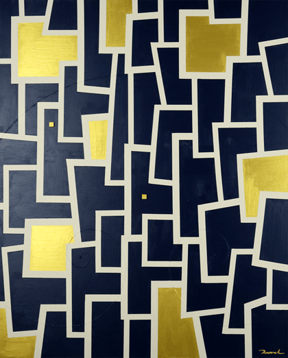 PLANET SHOPPING STREET 1   652mm*803mm   F25   2021  acrylic on canvas, wood