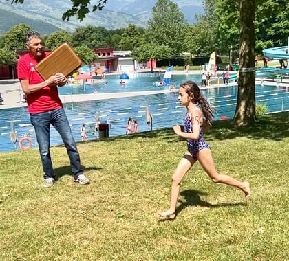 Die jungen Athleten waren mit grosser Begeisterung dabei