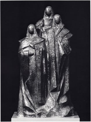 ERZENGEL 1968, Bronze, Höhe 59 cm