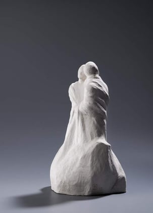 EINER TRAGE DES ANDEREN LAST (GAL 6.2), Bronze H 33 cm, 1997