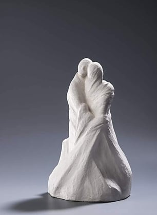 EINER TRAGE DES ANDEREN LAST (GAL 6.2), Bronze H 33 cm, 1997