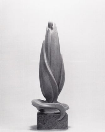 HOFFNUNG 1984, Steinguss, Höhe 48 cm