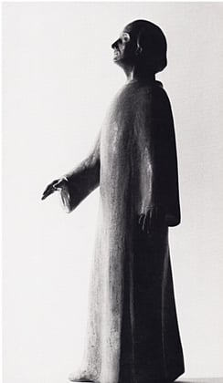 DER BLINDE 1966, Bronze, Höhe 44 cm