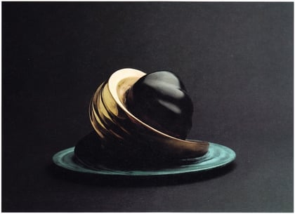 YIN UND YANG 1995, Bronze, Höhe 15 cm