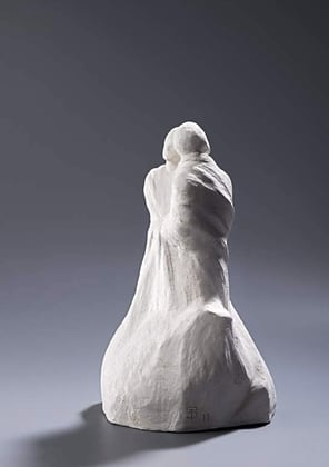 EINER TRAGE DES ANDEREN LAST (GAL 6.2), Bronze H 33 cm, 2011