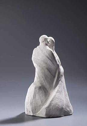 EINER TRAGE DES ANDEREN LAST (GAL 6.2), Bronze H 33 cm, 2011