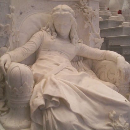 La bella durmiente. Louis Sußmann-Hellborn 1828- 1908.