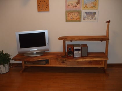 テレビ台　木製　手作り