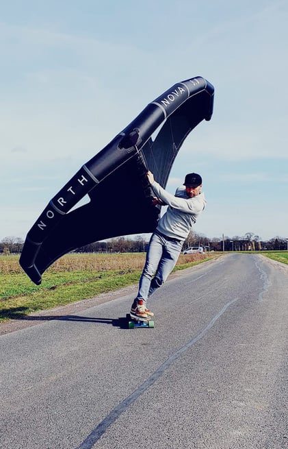 North Nova Wing im Test, North Nova beim Wing Skaten