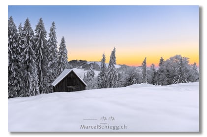 Marcel Schiegg, Fotografie, Winterlandschaft, Winterzauber, Winterimpressionen, Alpstein, Appenzell, Appenzellerland, Schweiz