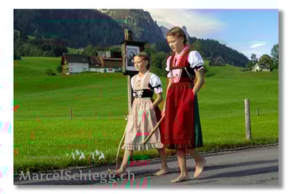 Marcel Schiegg, Fotografie, Brauchtum, Tradition, Alpfahrt, Öberefahre, Alpaufzug, Alpabzug, Potersalp, Alpstein, Appenzell, Schweiz