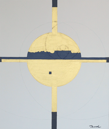 ANOTHER CITY  2   380mm*455mm   F8   2023  acrylic on canvas, wood