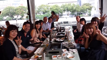 未公開のBBQパーティーの写真