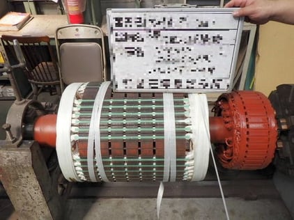 6. ローターコイルバインドテープ処理