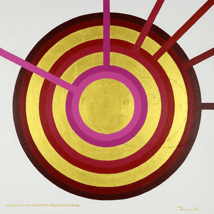 ATLANTIS RUDDER 2   652mm*652mm   S15   2020 acrylic on canvas, wood