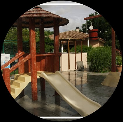 platforme de jeux d'eau à gastes