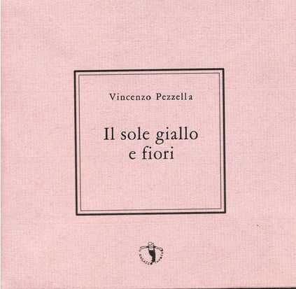 copertina con stampa tipografica in nero