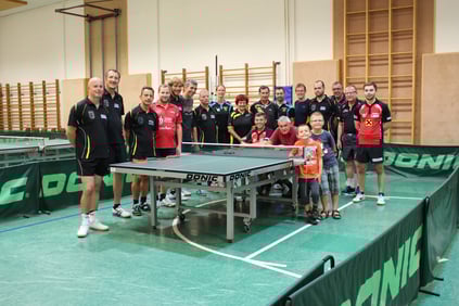 Ein Gruppenfoto durfte selbstverständlich nicht fehlen!