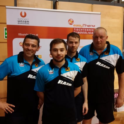 Tomas Janci, Martin Kinslechner, Michael Kufmüller und Albert Wilder (v.r.n.l.) machten eine gute Figur im österreichweiten Vergleich.