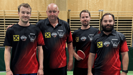 Jonas Zink, Tomas Janci, Martin Kinslechner und Michael Kufmüller bleiben in der Erfolgsspur.