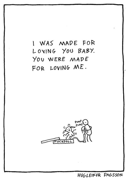 Hugleikur Dagsson Song Comic