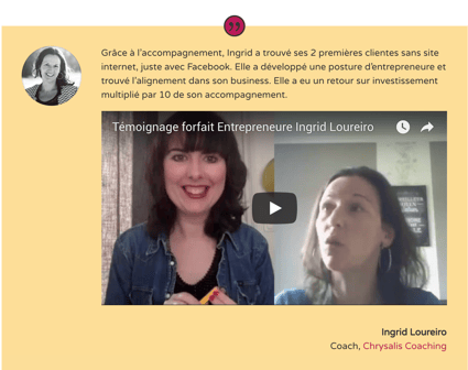 Avis client / interview vidéo