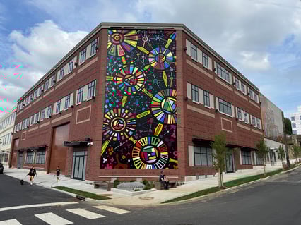 Connections 2025. A mural for the City of Orange.