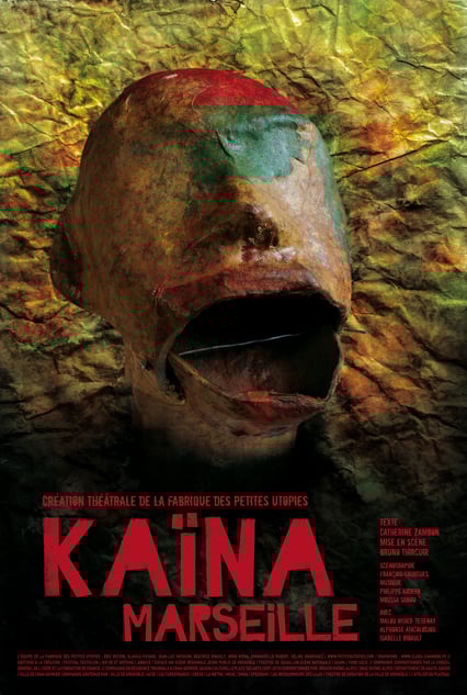 © Clara Chambon - Affiche théâtre - Cie La Fabrique des Petites Utopies